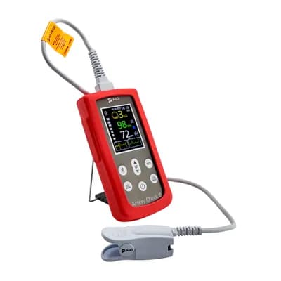Oxímetro de Pulso Portátil com Artery Check