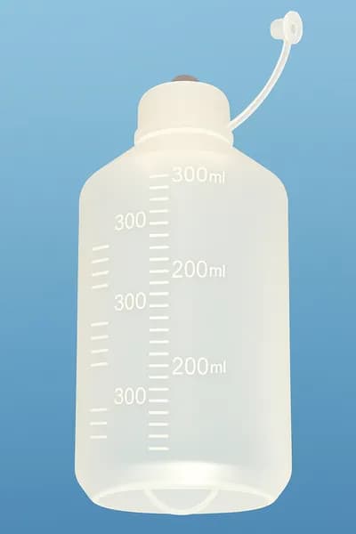 Frasco de nutrição enteral 300ml