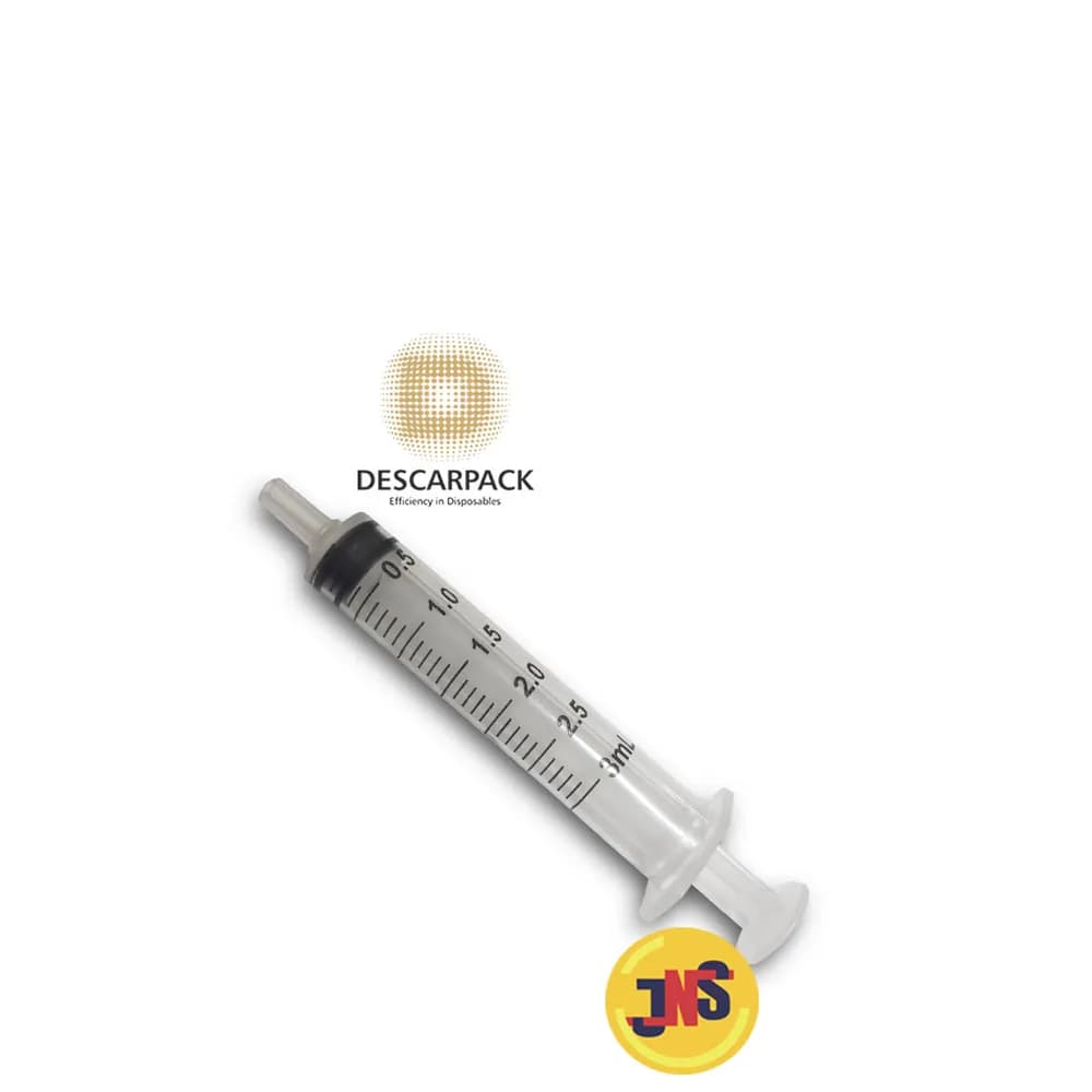 Seringa de 3ml Sem Agulha