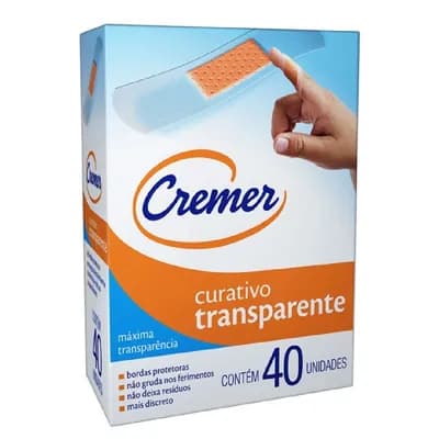 BAND AID - TRANSPARENTE