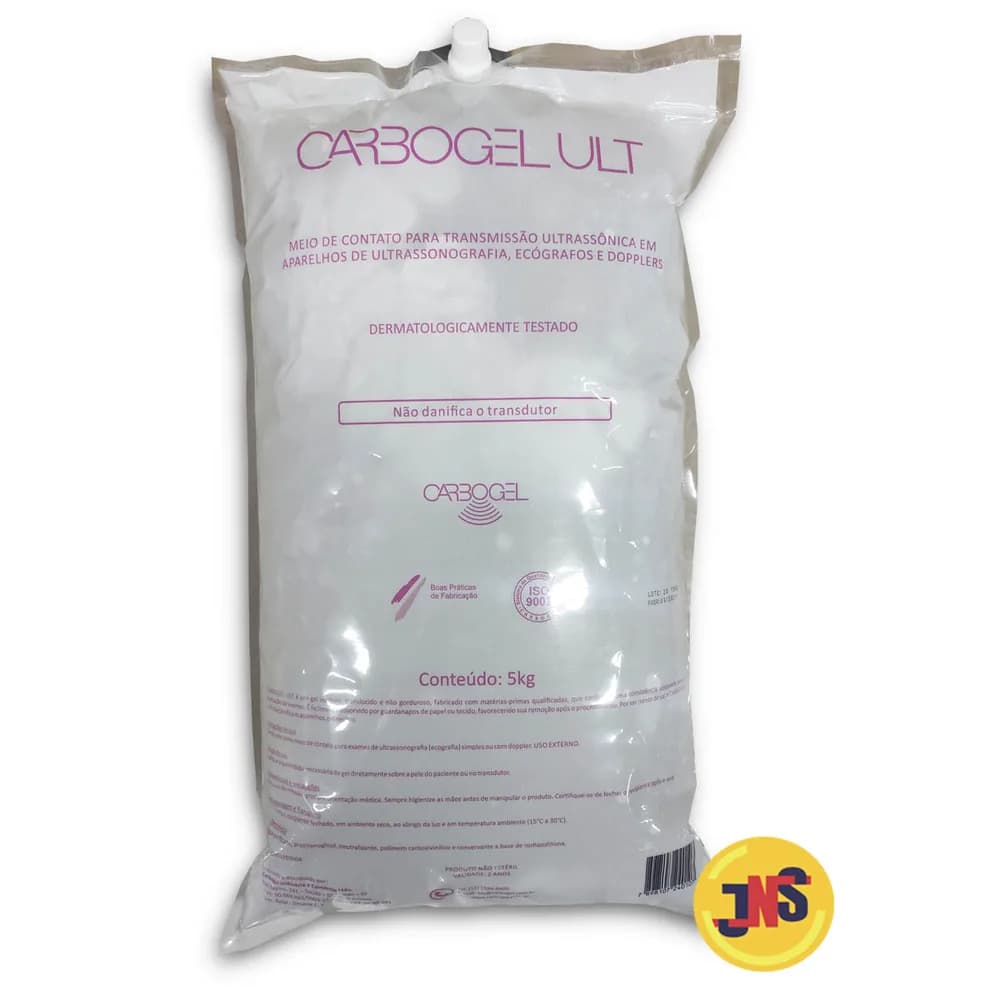 Gel para Ultrassom 5kgs Bolsa