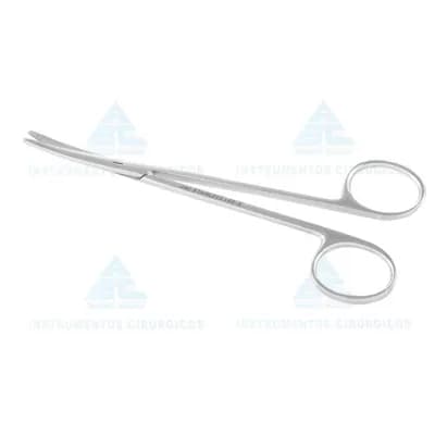 Tesoura Metzembaum 25cm Curva