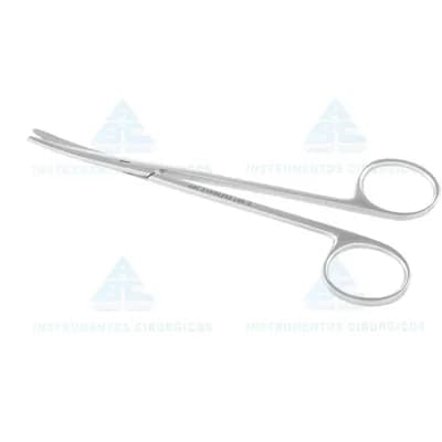 Tesoura Metzembaum 12cm Curva