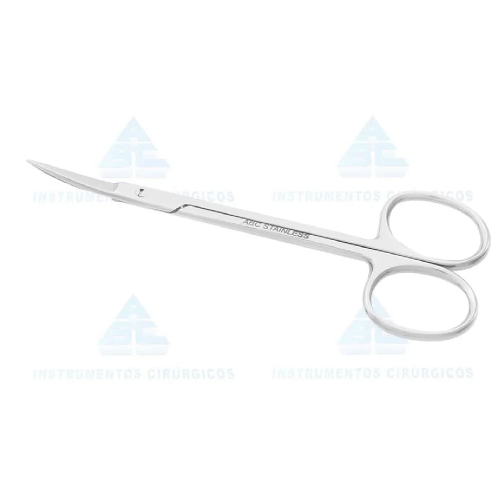 Tesoura Iris ou Gengiva 12cm Curva