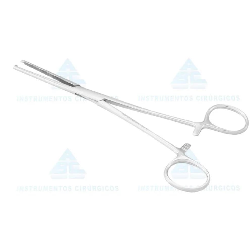 Pinça Kocher 16cm Reta