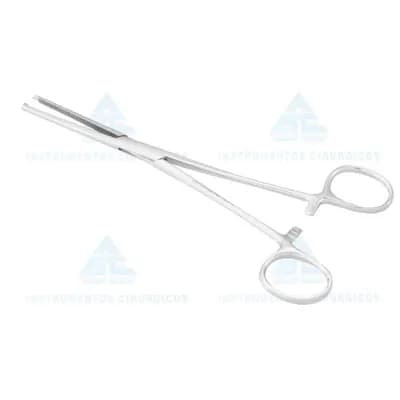 Pinça Kocher 14cm Reta