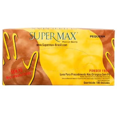 Luva de Procedimento Latex Sem Talco - Pequena
