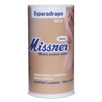 Esparadrapo Bege Impermeável 10cm x 4,5m