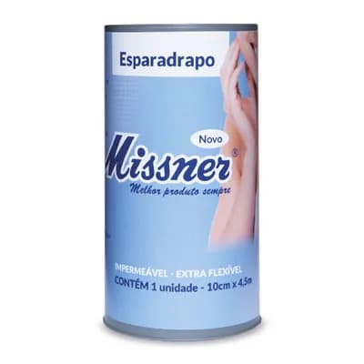 Esparadrapo 10cm x 4,5m Branco