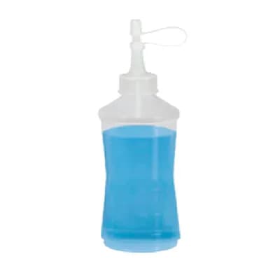 Almotolia Transparente 250ml Bico Reto