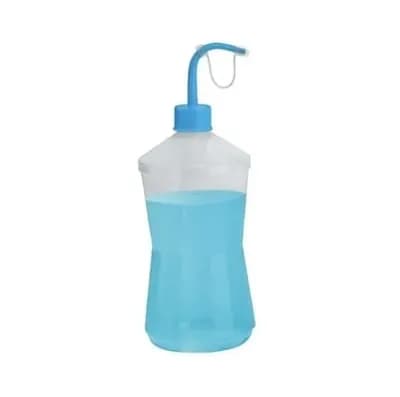 Almotolia Transparente 250ml Bico Curvo com Cânula