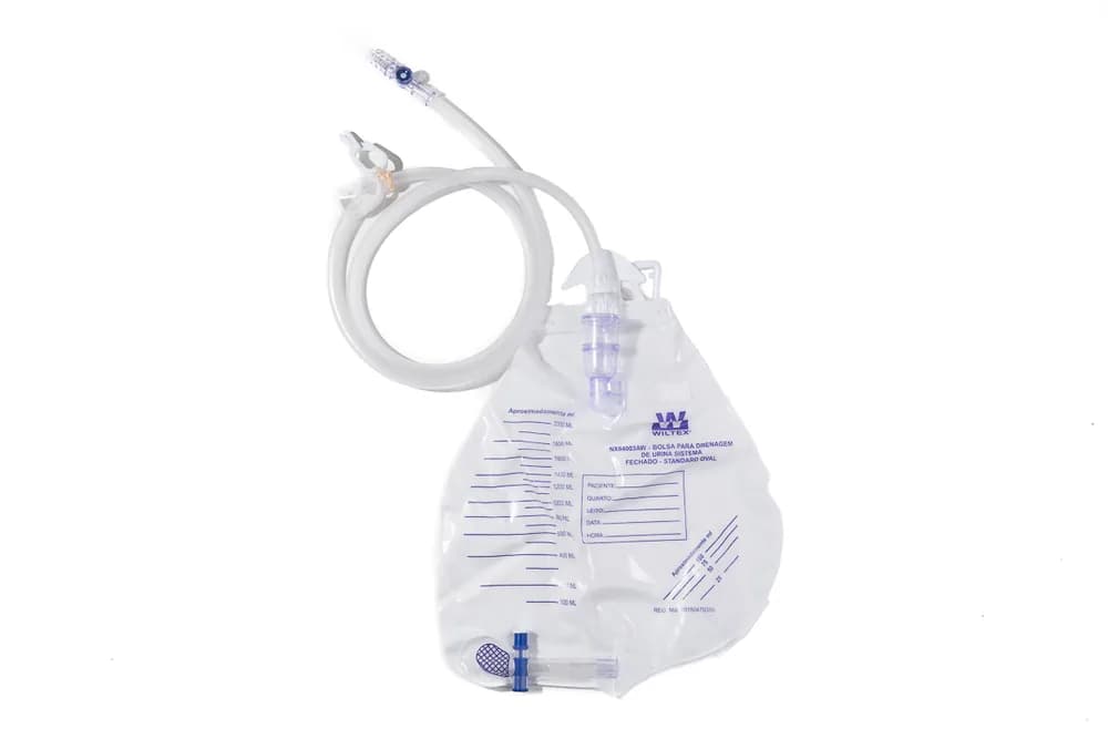 Bolsa Urina Sistema Fechado Standard Oval