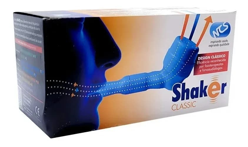 Aparelho Fisioterapia Respiratório New Shaker Adulto/Infantil