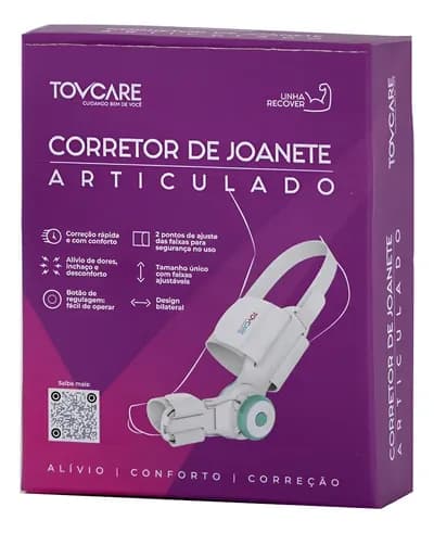 Corretor de joanete articulado