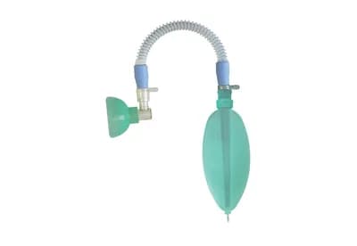 Sistema Baraka Infantil com Balão em Silicone 2,3 L, Traqueia e Máscara em Silicone N° 2