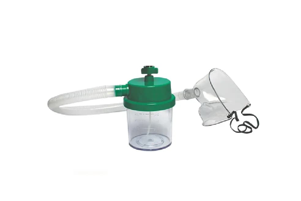 Conjunto Macronebulizador 500 mL com Traqueia em PVC 1200 mm e Máscara Adulto