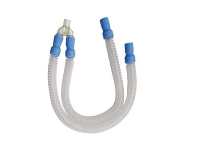 Circuito Respiratório para Anestesia Adulto com 2 Traqueias de 1200mm e Conector Y