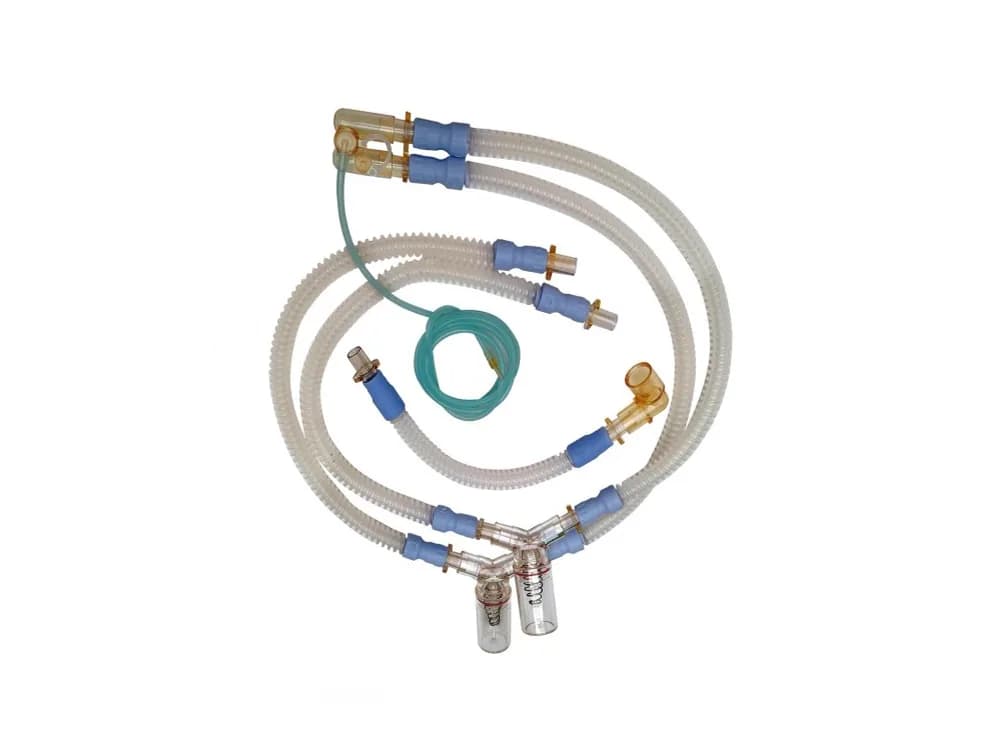 Circuito Respiratório Infantil com Drenos e Linha Proximal