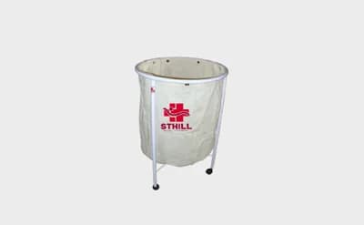 Hamper Inox com Pano