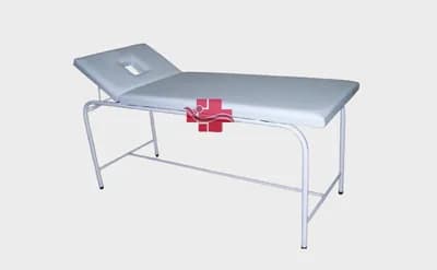 Mesa para Massagem com Orifício Facial e Cabeceira Móvel