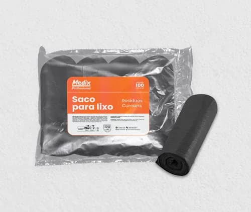 Saco para lixo Resíduos Comuns