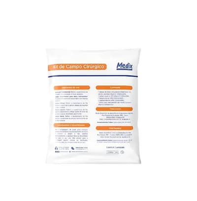 Kit Cirúrgico Estéril 40g 6 peças