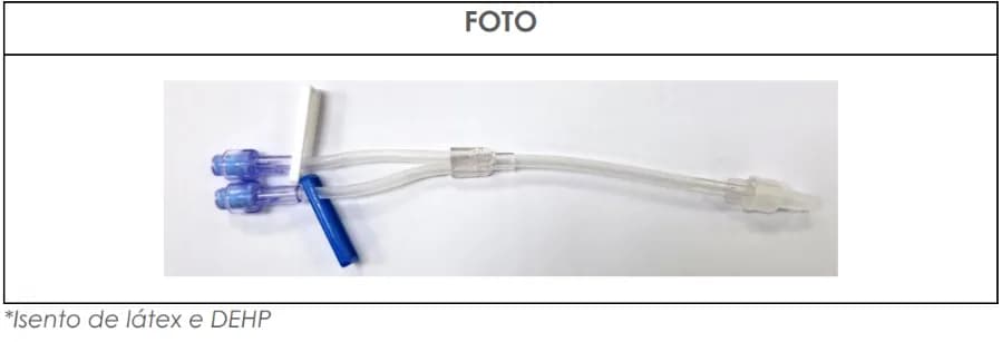 Infusor Valvulado em PVC